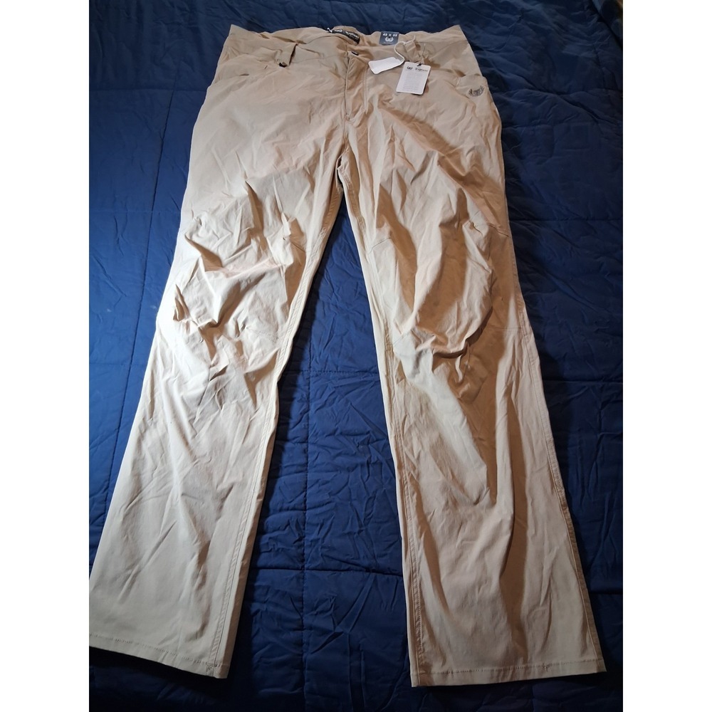 NEW Neptune Amphibious Pants Mens 42x32 Beige Stretch Quick Dry Outdoor